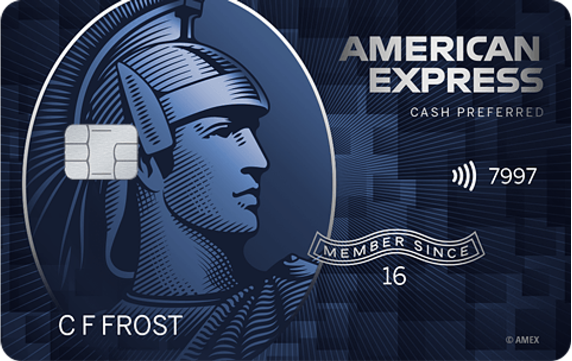 Blue Cash Preferred Card from American Express card art