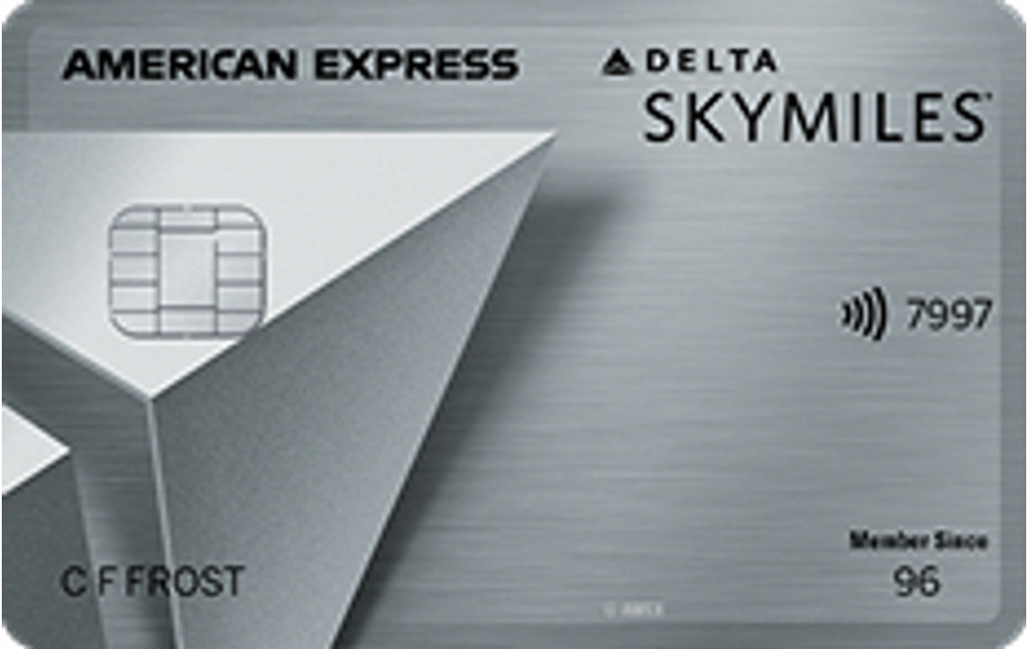 Delta SkyMiles Platinum American Express Card card art