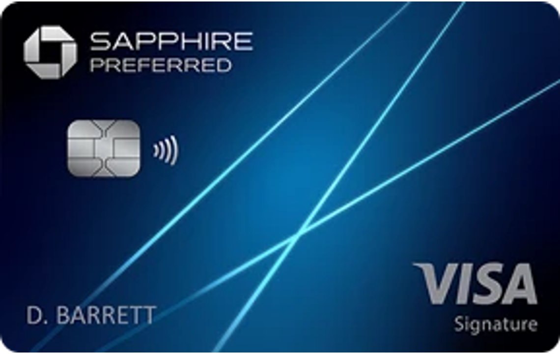 Chase Sapphire Preferred card art